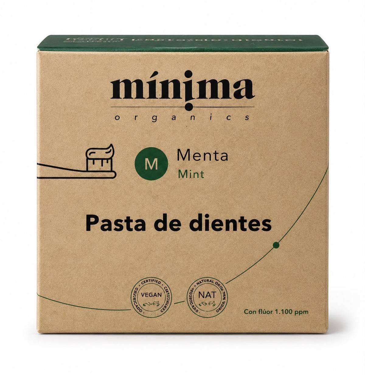 Dentífrico en Pasta de Menta-con Flúor