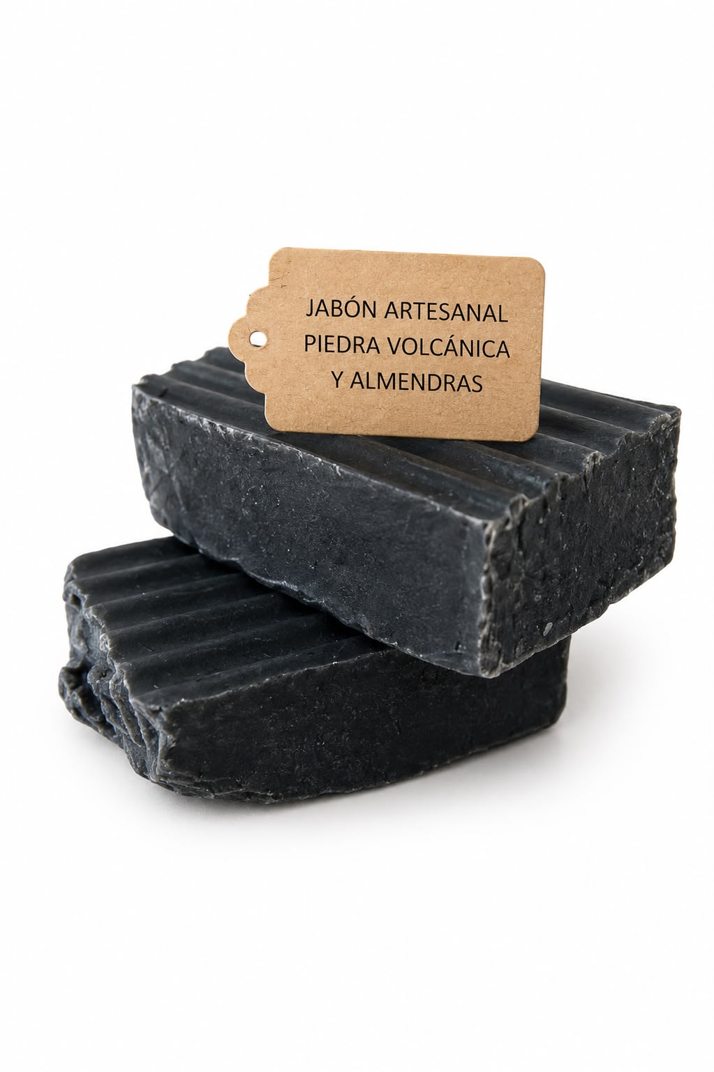 Jabón Artesanal de Piedra Volcánica y Almendra Natural