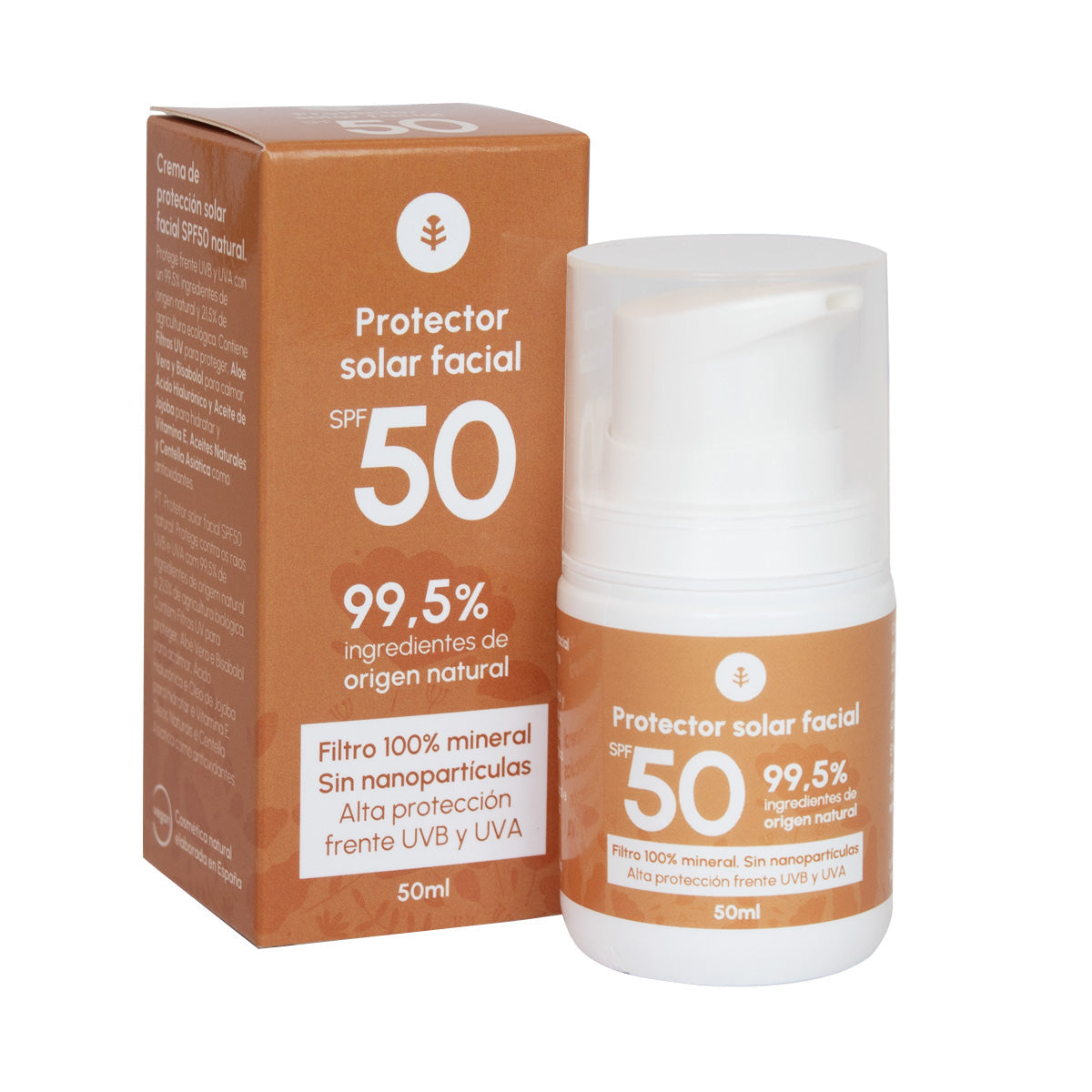 Protector solar facial SPF 50