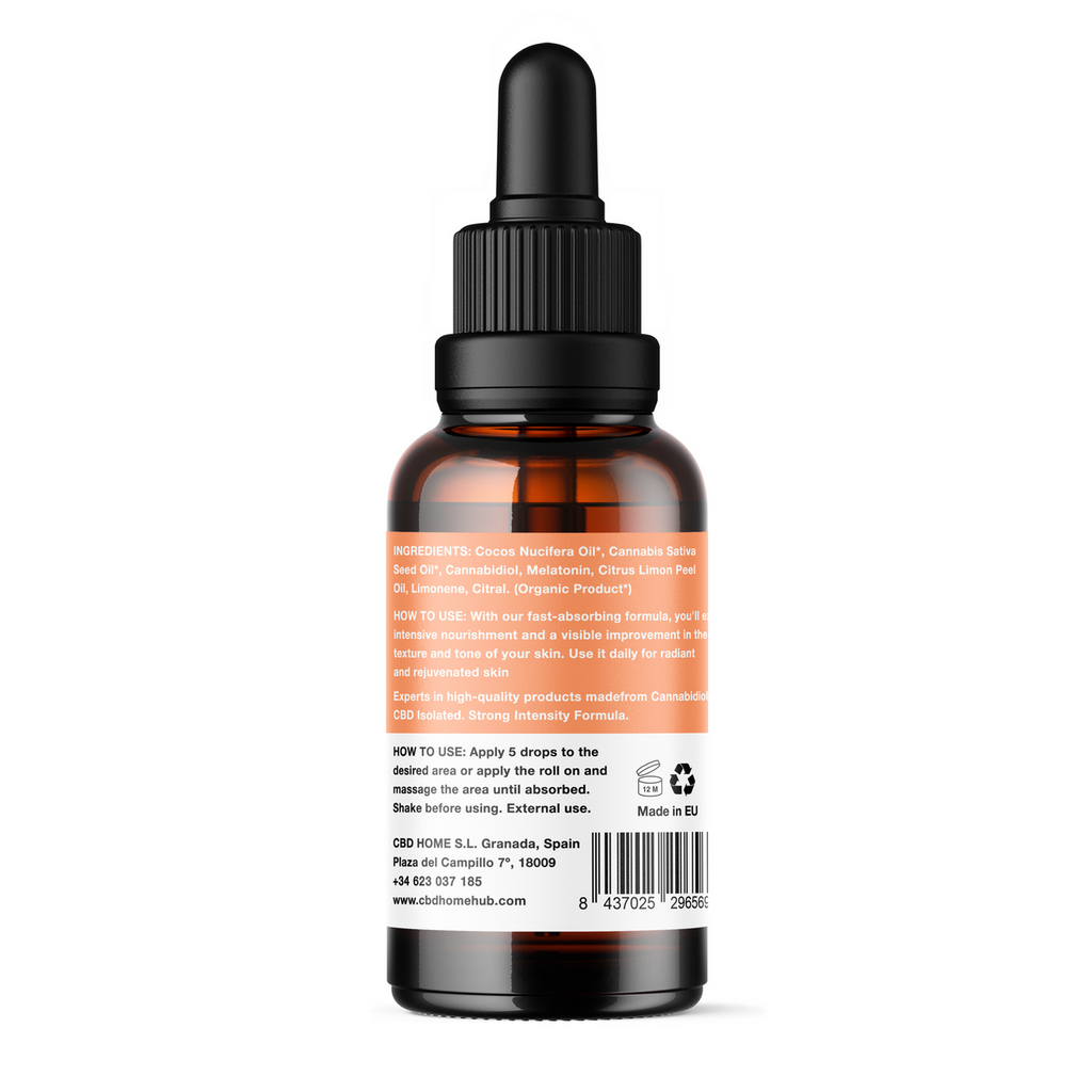 Aceite de Rosa Mosqueta con Cannabidiol y Escualeno