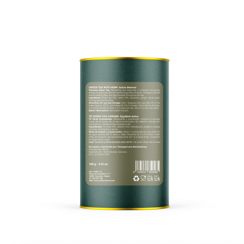 Té Verde y Cáñamo