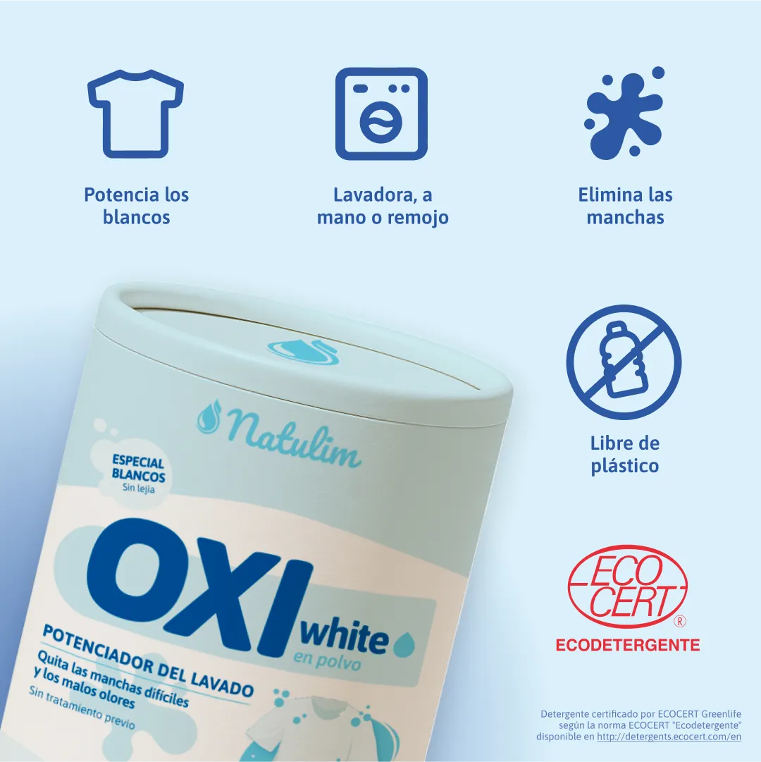 Oxi White - Polvo Blanqueador Natulim