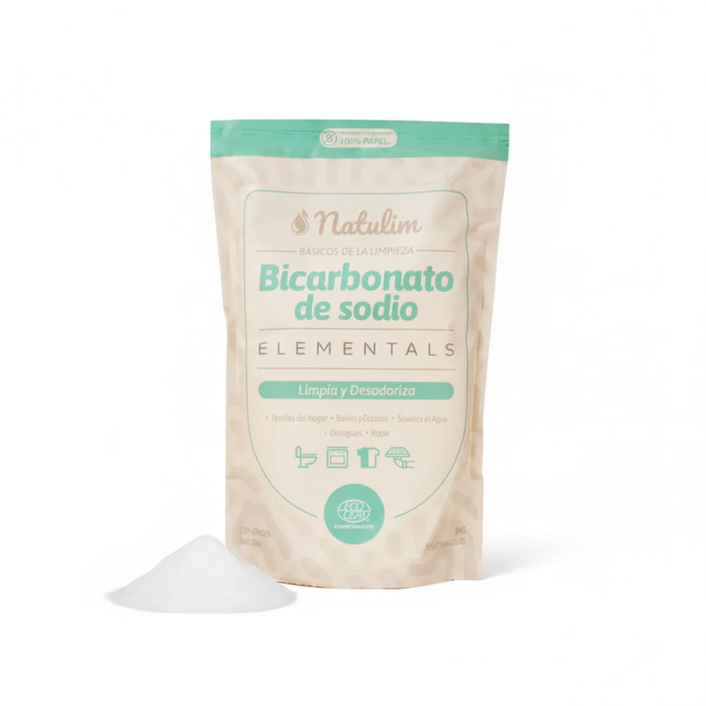 Bicarbonato de Sodio Natulim - Fondo Blanco